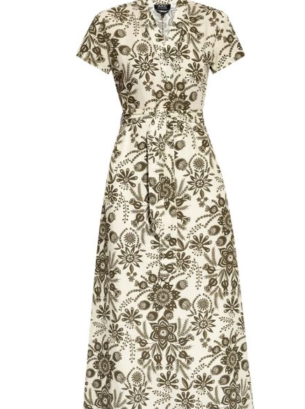 belted dress floral-print Women A.P.C. maxi 0429